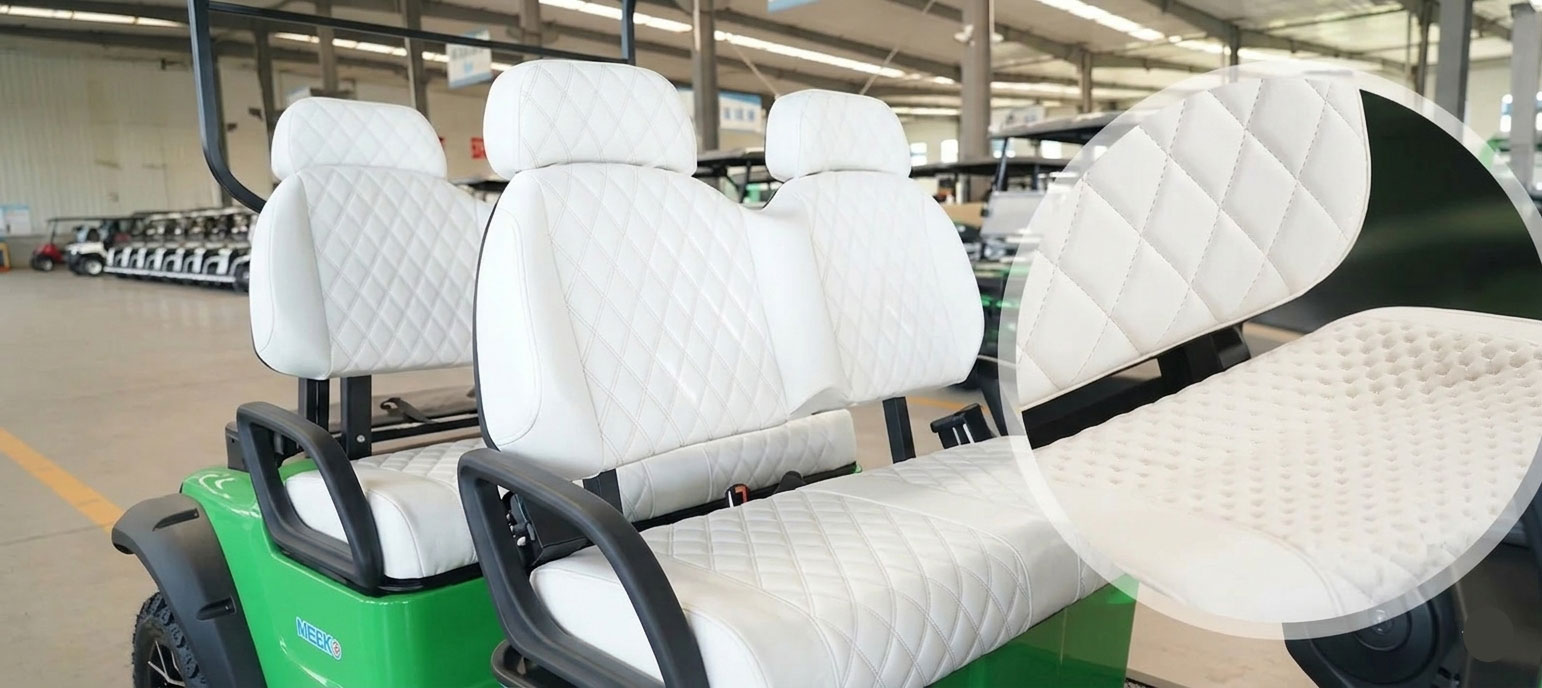 Yacht style waterproof seat material